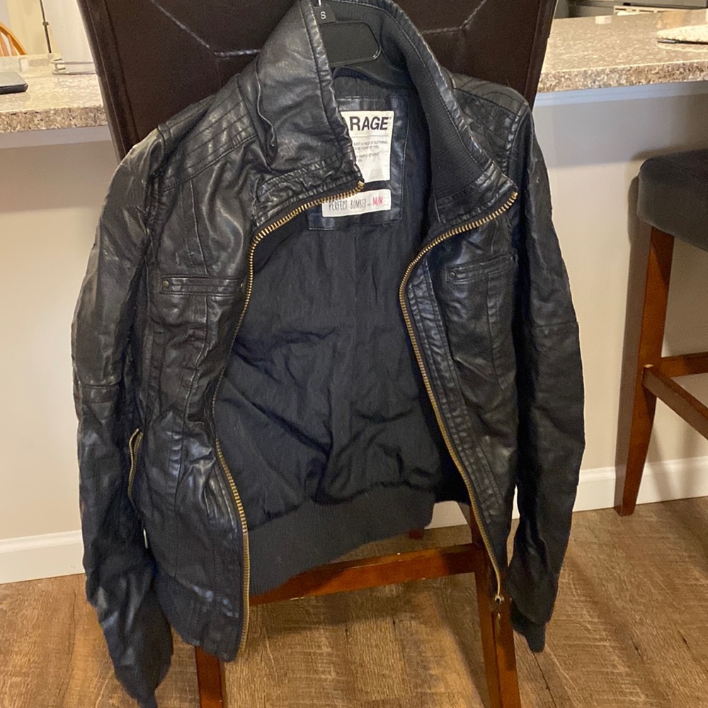 Leather jacket
